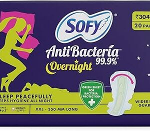Serviettes hygiéniques de nuit antibactériennes sofy - xxl (20 pièces). Diaytar : Le discount intelligent pour consommateurs avisés