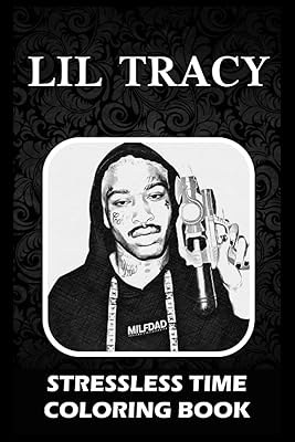 Livre de coloriage stressless time : illustrations de lil tracy pour apaiser votre