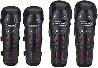 4 pièces genouillères et coudières de moto pour hommes et femmes adultes, bsddp