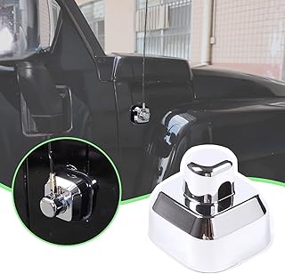 Couvercle d'antenne biogel h*3 avec base adhésive, accessoires d'antenne décoratifs pour hummer h3