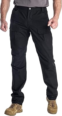 Pantalon de randonnée tactique pour hommes, pantalon de voyage de pêche imperméable, léger