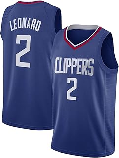 Maillot de sport pour hommes los angeles clippers #2 kawhi leonard sports veste