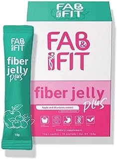 Fiber jelly plus à l'extrait de myrtille 10 sachets x 15 grammes