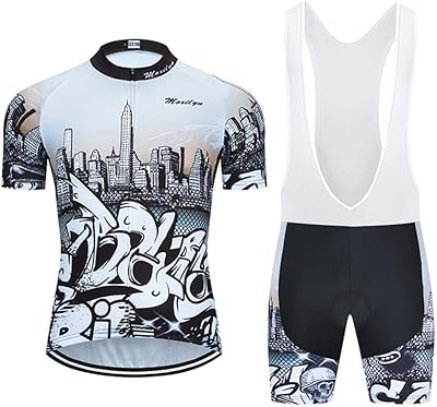 Maillot de cyclisme pour hommes maillot de cyclisme chemises cuissard à bretelles