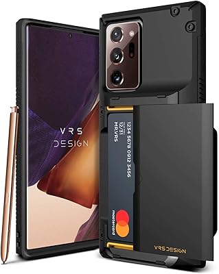 Étui vrs design damda glide pro conçu pour samsung galaxy note 20 ultra