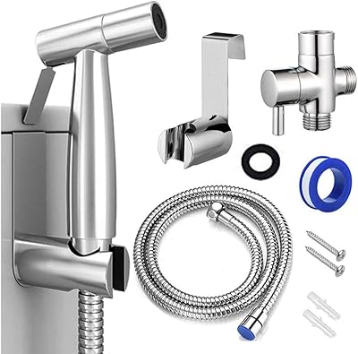 Bidet de toilette, pulvérisateur de contrôle de pression de précision, acier inoxydable facile
