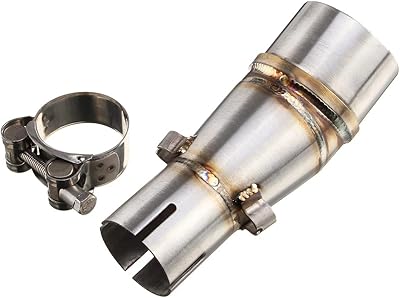 Tube de silencieux de tuyau d'échappement central avant modifié pour ninja 250 300