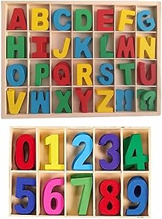 Lettres et chiffres en bois