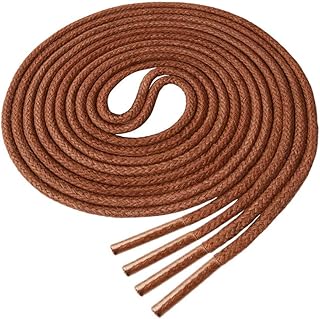 Lacets formels en coton marron raunak - paquet de 3, marron, 57 cm