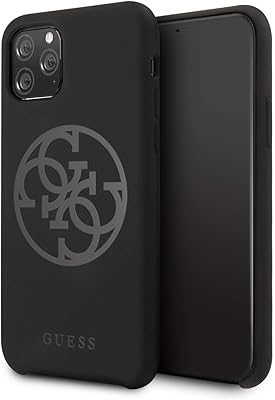 Coque de protection en silicone avec logo guess 4g tone pour iphone