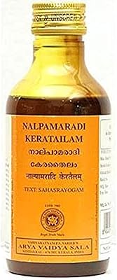 Arya vidya sala ayurveda nalpamaradhi keera tailam