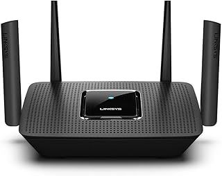 Routeur maillé linksys wi-fi 5, tri-bande, couverture de 2 000 pieds carrés, prend