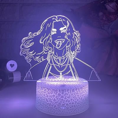 Anime tokyo revengers buggy 3d led veilleuse usb tactile contrôle chambre décoration cadeau