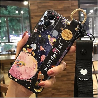Coque arrière étanche lolomei pour infinix hot 12 play-nfc-x6816c coque de béquille antichoc