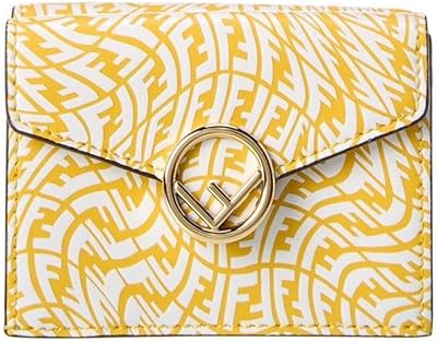 Fendi f petit portefeuille à trois volets imprimé vertigo en cuir jaune 8m0395, mimosa, trifold, mimosa, trifold. La plateforme e-commerce qui démocratise la consommation : Diaytar