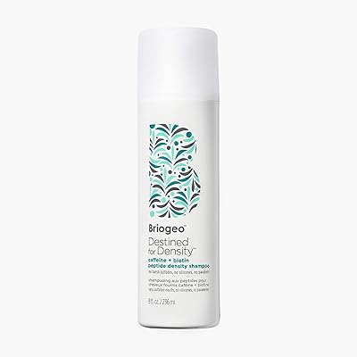 Briogeo destined for density caféine + biotine peptide shampooing augmente l'épaisseur et la densité