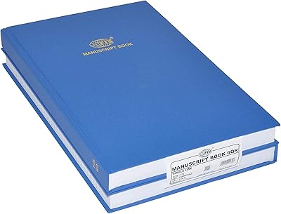 Cahier manuscrit fis 8 mm à une seule ligne, 288 feuilles, paquet