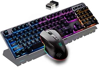 Clavier et souris rechargeables, sensation de rétroéclairage du clavier mécanique suspendu