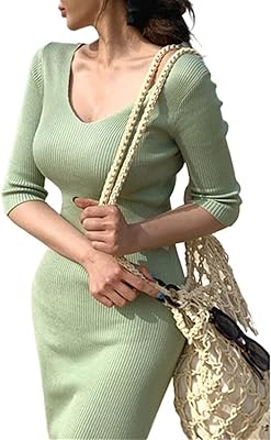 Pull en tricot filuno, robe longue sexy d'été et d'automne pour femmes, col