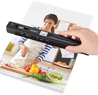 Scanner portable moonpin scanner de photos de documents et de texte 900 dpi
