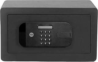 Coffre-fort de sécurité intégré yale ysfb 200 eb1 avec lecteur d'empreintes digitales noir