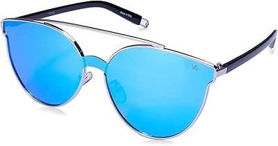 Lunettes de soleil vinci aviator pour unisexe - vfs0026-60-18-145 mm, bleu, 145 mm