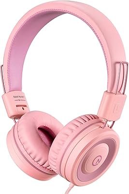 Casque pour enfants-noot products k11, stéréo pliable, sans enchevêtrement, cordon de 5 pieds