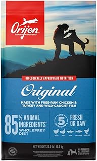 Recette originale pour chien, nourriture sèche riche en protéines sans céréales, 25 lb