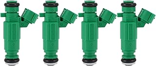 4 pièces d'injecteur de carburant 3531037150/fj989, accessoires de voiture, pour hyundai accent 1,6l