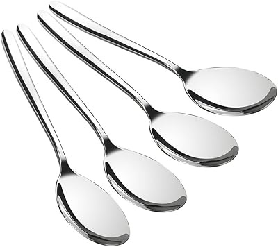 Cuillères de service pour buffet kikao en acier inoxydable, 8 pièces