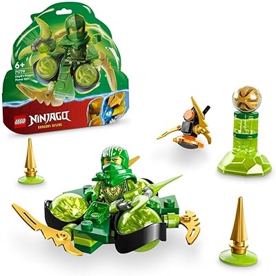 Lego® ninjago® lloyd's dragon power 71779 ensemble de construction spinjitzu spin (56 pièces)