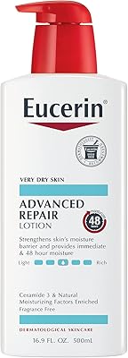 Eucerin advanced repair lotion sans parfum, 16,9 fl oz