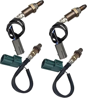 2 paires de capteurs d'oxygène supérieurs et inférieurs compatibles avec nissan 2012 2011