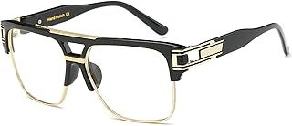Lunettes de soleil aviateur carrées toutes tendances pour hommes et femmes