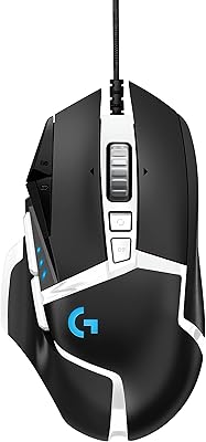 Souris de jeu hautes performances logitech g502 hero édition spéciale, capteur 16k