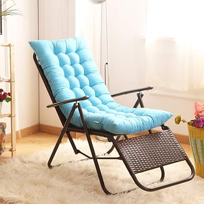 Coussin de chaise à bascule de relaxation solaire coussin épais en rotin