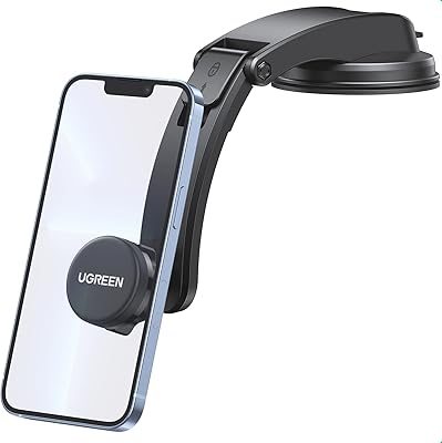 Support de téléphone magnétique pour voiture ugreen aimant puissant pour tableau de bord