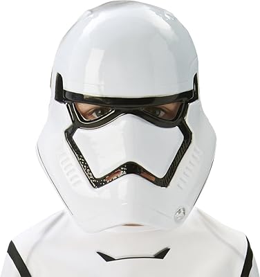 Masque rubie's star wars stormtrooper modèle : st-32529, taille unique, blanc/noir