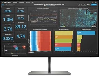 Écran hp z27q g3 qhd résolution : 2560 x 1440 - luminosité