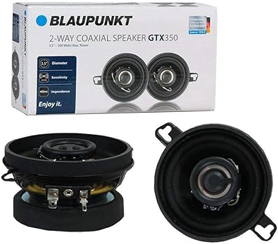 Haut-parleur coaxial de voiture bidirectionnel blowbank gtx350 3,5 pouces 200 w, lot