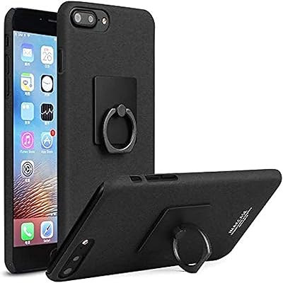 Coque arrière rigide imak pour iphone 8 plus cowboy - noir mat