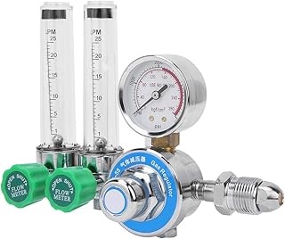 Débitmètre de gaz, régulateur de gaz argon en alliage de zinc de haute