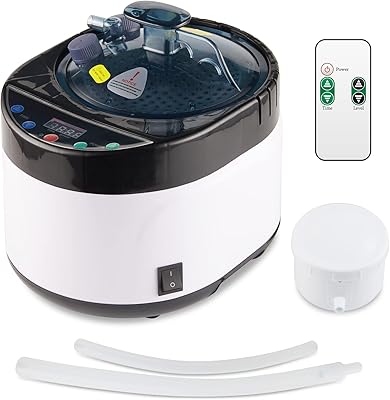 Cuiseur vapeur de sauna zone mail 4l, générateur de vapeur portable avec télécommande