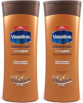 Lait pour le corps vaseline intensive care cocoa glow, 13,5 oz/400 ml
