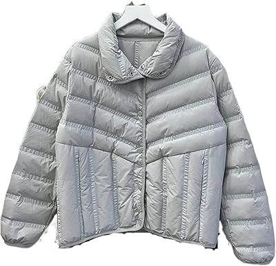 Veste plume zaruft. doudoune hiver femme (couleur : hortel�, taille : medium)