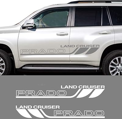 Autocollant adhésif asab pour porte latérale de voiture pour toyota land cruiser prado