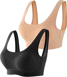 Soutiens-gorge pour femmes 4 pièces soutien-gorge à compression haut soutien pour l'exercice quotidien