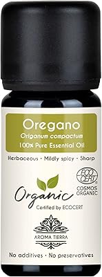 Huile essentielle d'origan biologique - parfum tierra - pure, naturelle - 10 ml