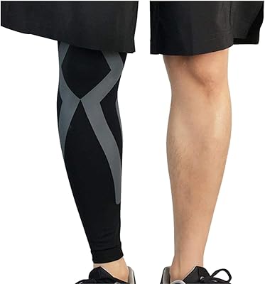 Manchons de jambe de sport de compression, soutien du genou, antidérapant, extensible, soulagement