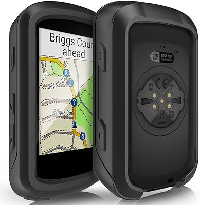Étui de protection en silicone tusita pour garmin edge 530 compteur de vélo